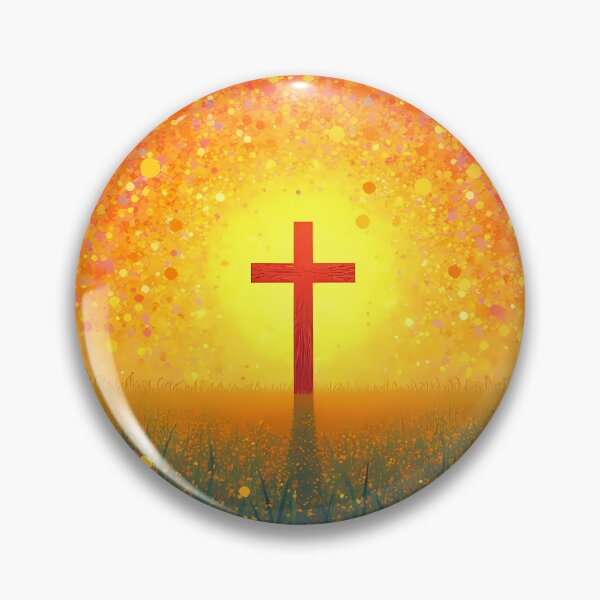 Artikelvorschau, Leuchtendes Kreuz auf dem Feld – Glaubens-Wohndekoration entworfen und verkauft von Pastor Reeves Studio.
