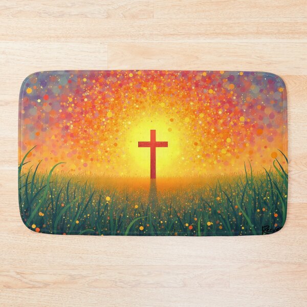 Item preview, Glowing Cross in the Field - Faith Home Decor designed and sold by Pastor Reeves Studio.