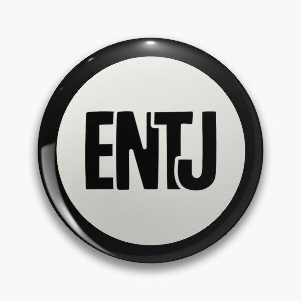 Item preview, ENTJ Minimalist Personality Typography Design designed and sold by trepiu.