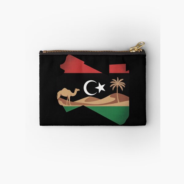 Item preview, Libya Flag Integrated Design – Minimalist Illustration designed and sold by Timeless Design.