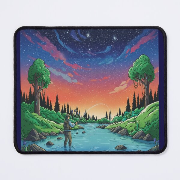Item preview, Fishing under the stars designed and sold by Stefanrajzer.