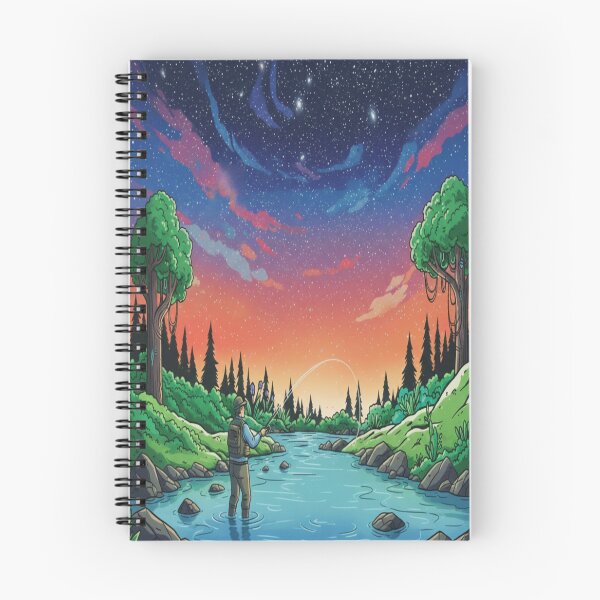 Item preview, Fishing under the stars designed and sold by Stefanrajzer.