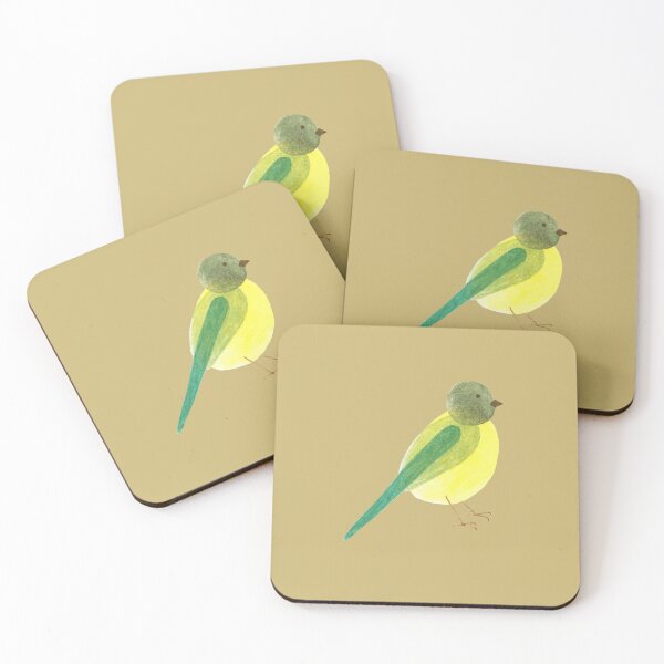 Item preview, Minimalist watercolor titmouse designed and sold by Léni Carpentier.