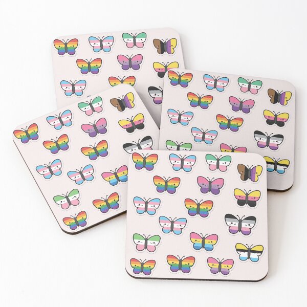 Item preview, butterflies sticker for fun designed and sold by zohocreations.