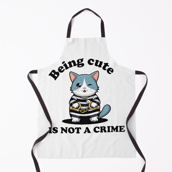 Item preview, Being Cute Is Not A Crime - Cute Cat Lover Print designed and sold by love creative.