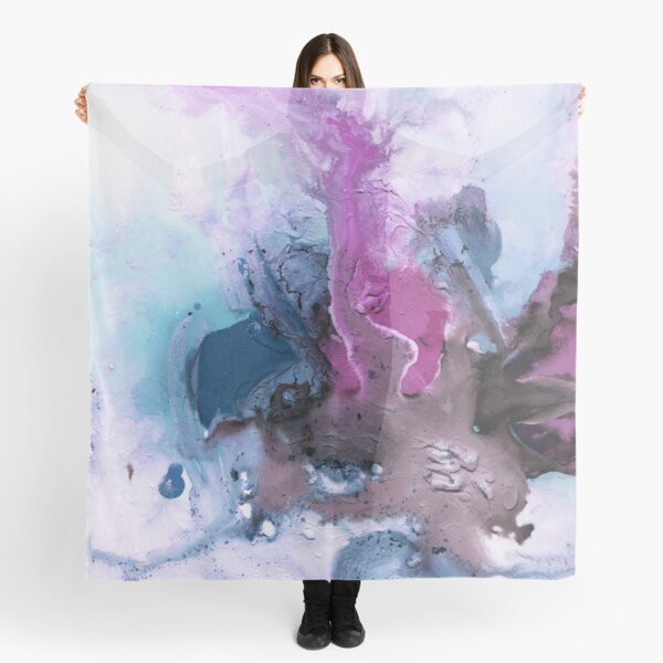 Abstract Watercolor Painting Scarf