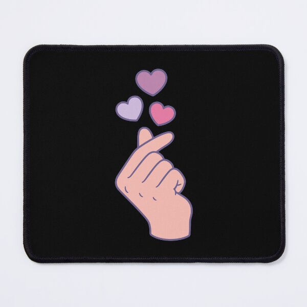 Item preview, Kpop Korean Music Cute Finger Heart Love Korea designed and sold by LuminOrb.