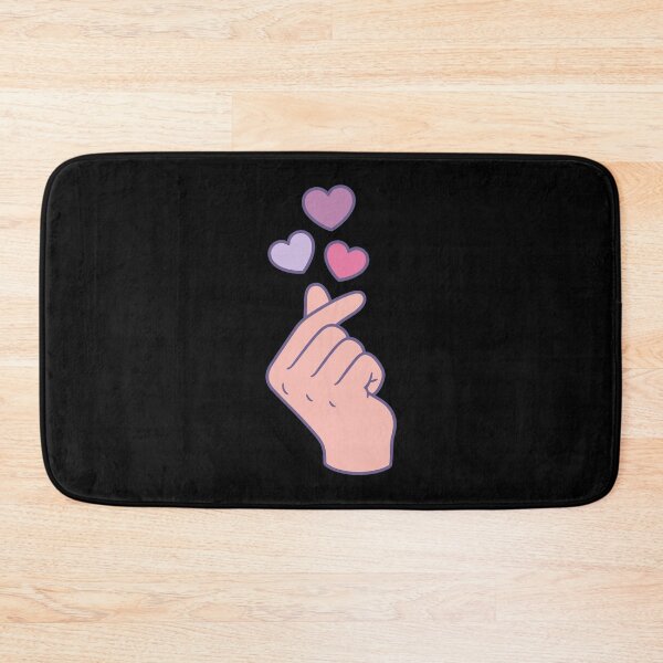 Item preview, Kpop Korean Music Cute Finger Heart Love Korea designed and sold by LuminOrb.