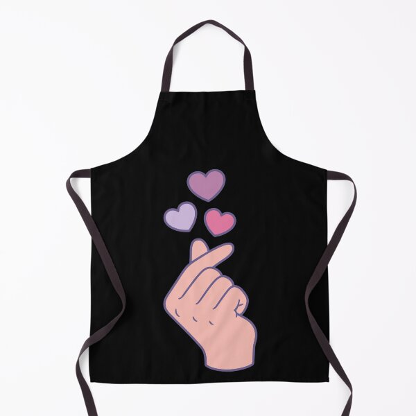 Item preview, Kpop Korean Music Cute Finger Heart Love Korea designed and sold by LuminOrb.
