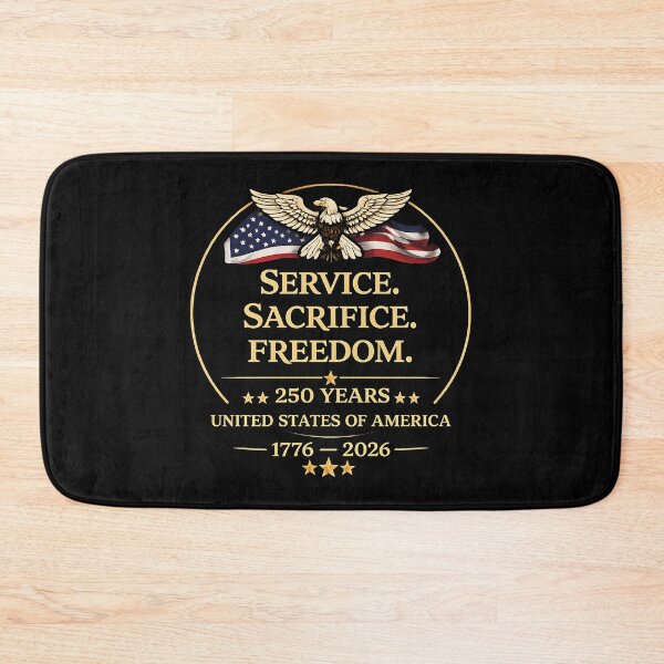 Item preview, USA 250th Anniversary Veterans Military 4th of July  designed and sold by gear-posters.