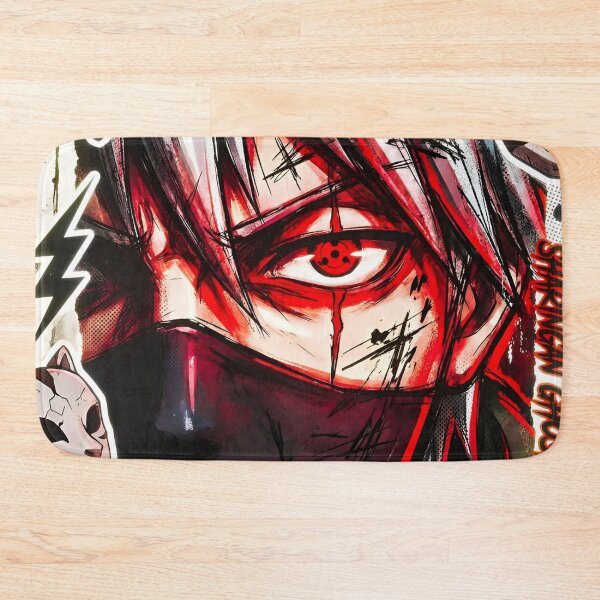 Item preview, Red Eye Ninja Warrior – Lightning God Anime Shinobi Art designed and sold by Dyan4.