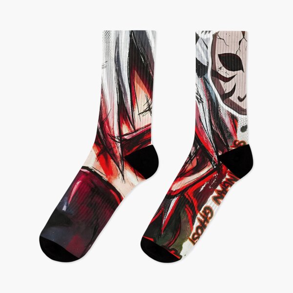 Item preview, Red Eye Ninja Warrior – Lightning God Anime Shinobi Art designed and sold by Dyan4.
