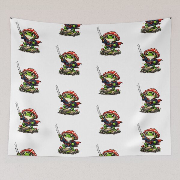 Item preview, Hooray, frog with a sword! designed and sold by FroggyOnly.