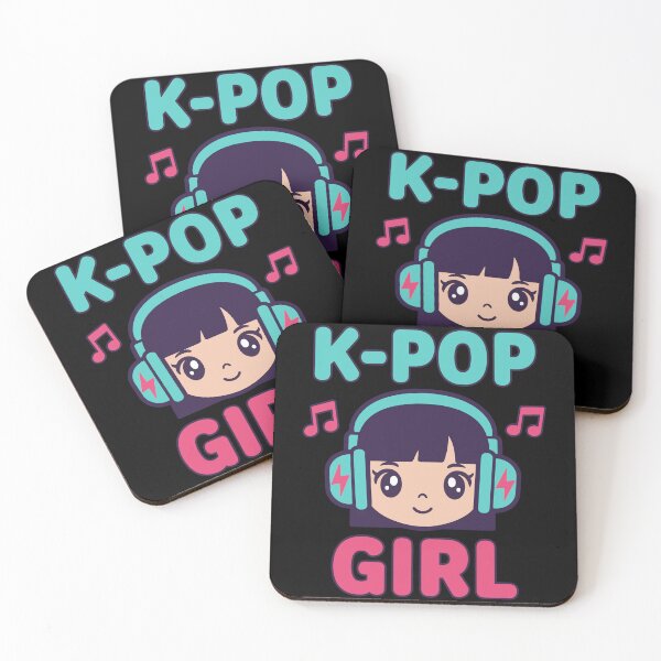 Item preview, Cute K-Pop Girl Korean Music Anime Style K-POP designed and sold by LuminOrb.