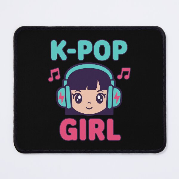 Item preview, Cute K-Pop Girl Korean Music Anime Style K-POP designed and sold by LuminOrb.
