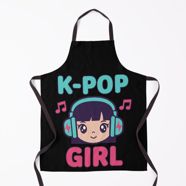 Item preview, Cute K-Pop Girl Korean Music Anime Style K-POP designed and sold by LuminOrb.