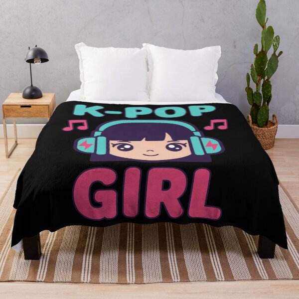 Item preview, Cute K-Pop Girl Korean Music Anime Style K-POP designed and sold by LuminOrb.