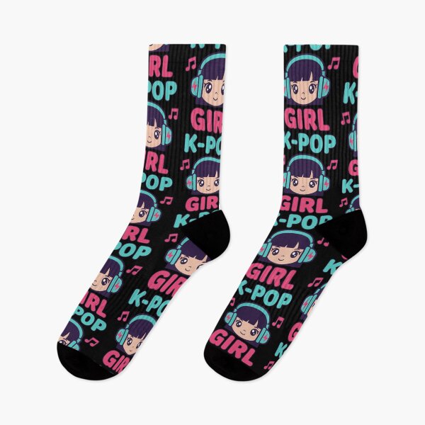 Item preview, Cute K-Pop Girl Korean Music Anime Style K-POP designed and sold by LuminOrb.