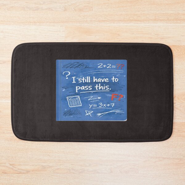 Item preview, I Still Have to Pass This – Funny Math Notebook Design designed and sold by Studio Yvonne .