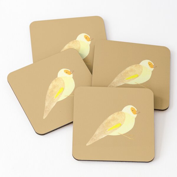 Item preview, Minimalist Goldfinch Watercolor designed and sold by Léni Carpentier.