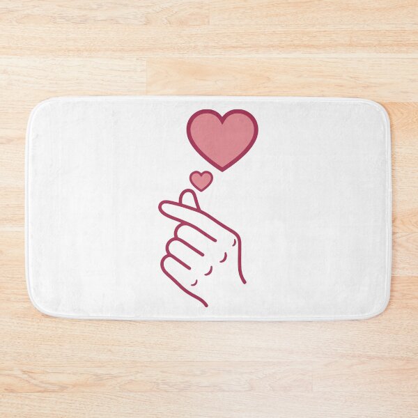 Item preview, Kpop Korean Music Cute Finger Heart Love Korea designed and sold by LuminOrb.