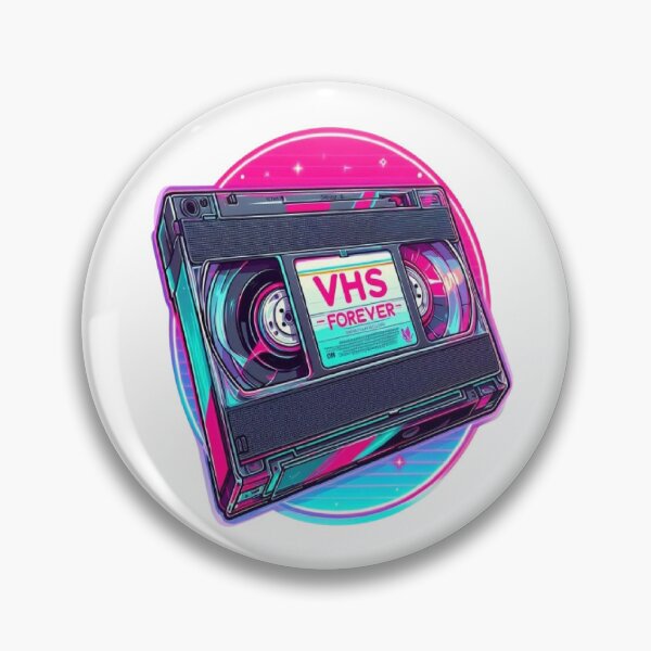 Item preview, VHS Forever - Retro 80s Video Cassette Tape Nostalgia designed and sold by RetroRascalStudio.