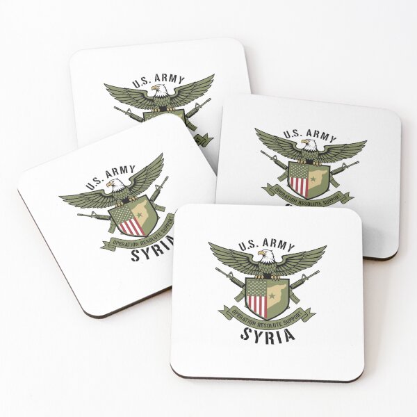 Item preview, US Army Operations in Syria - Tactical Military Gear designed and sold by PopPizzazz.