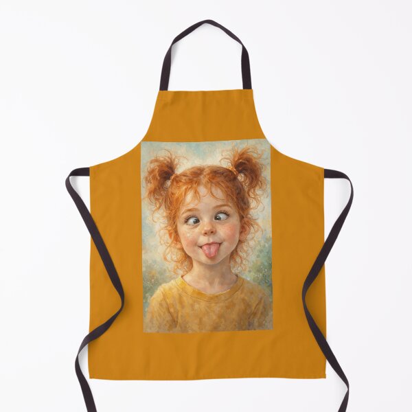 Item preview, Playful Red-Haired Child designed and sold by LuluLeb.