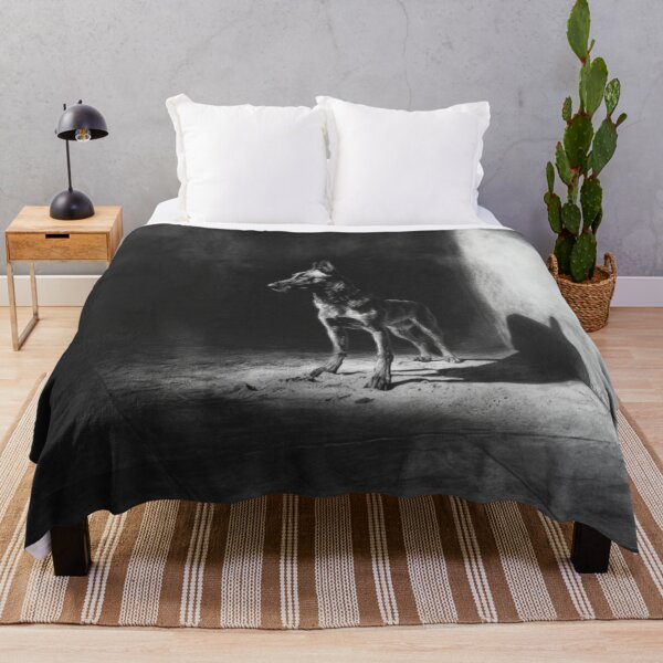 Item preview, A watchful Belgian Malinois standing guard at dusk, Dogs in Motion designed and sold by CDC40.