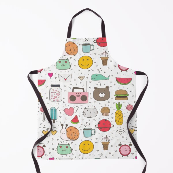 Item preview, Funky 90s Style Cartoon Doodle Print designed and sold by Tamer ⭐⭐⭐⭐⭐.