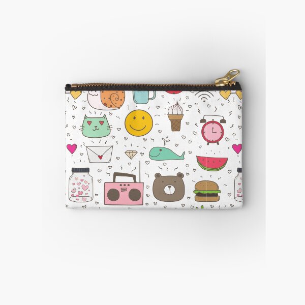 Item preview, Funky 90s Style Cartoon Doodle Print designed and sold by Tamer ⭐⭐⭐⭐⭐.