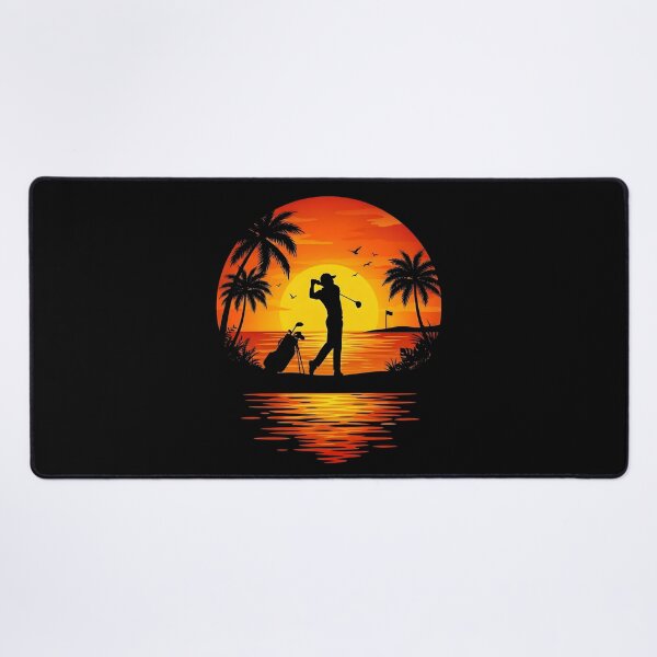 Item preview, Golfer's Sunset designed and sold by RobertMartinArt.