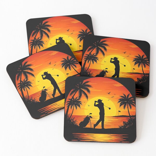 Item preview, Golfer's Sunset designed and sold by RobertMartinArt.