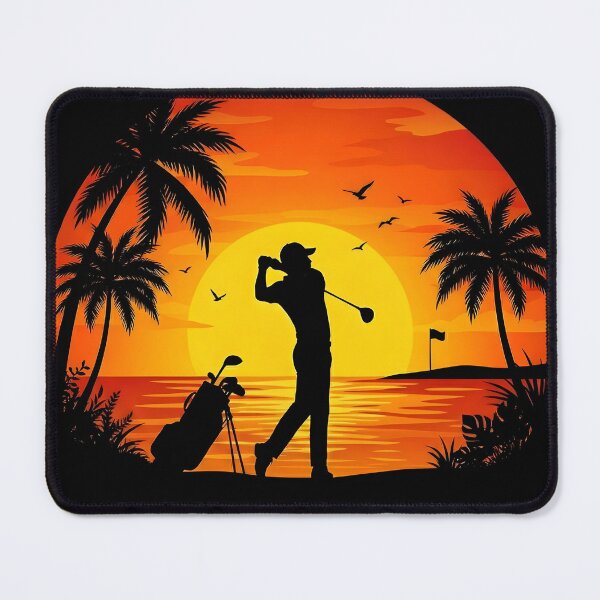 Item preview, Golfer's Sunset designed and sold by RobertMartinArt.
