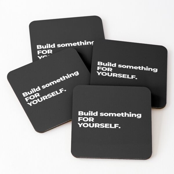 Item preview, Build Something For Yourself Quote designed and sold by SaviourVibes.