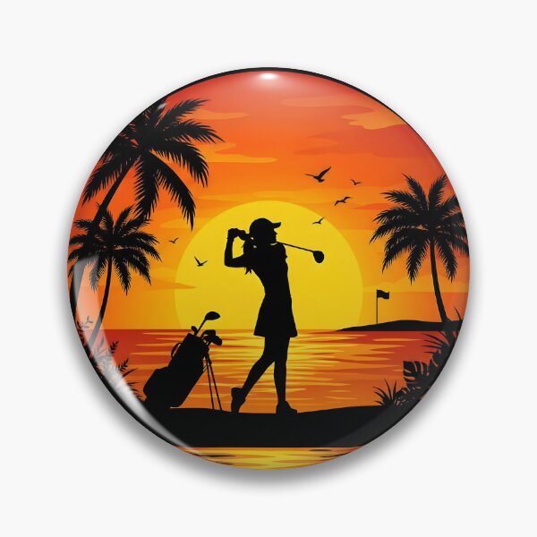 Item preview, Golfer's Sunset designed and sold by RobertMartinArt.
