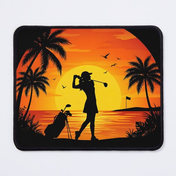 Item preview, Golfer's Sunset designed and sold by RobertMartinArt.