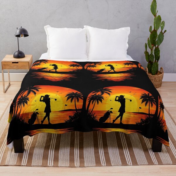 Item preview, Golfer's Sunset designed and sold by RobertMartinArt.