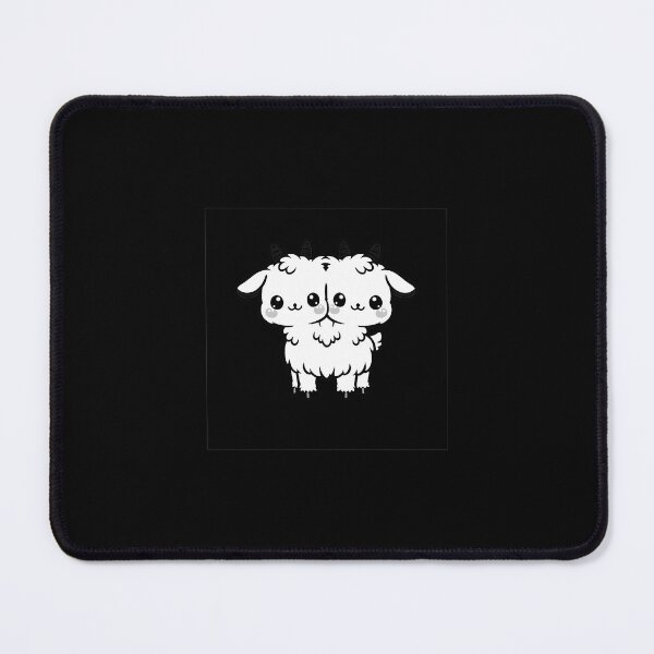 Item preview, Kawaii two-headed goat  designed and sold by sezeart.
