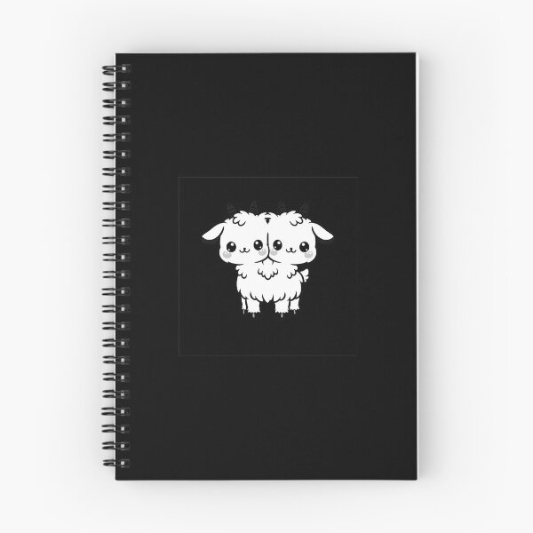 Item preview, Kawaii two-headed goat  designed and sold by sezeart.
