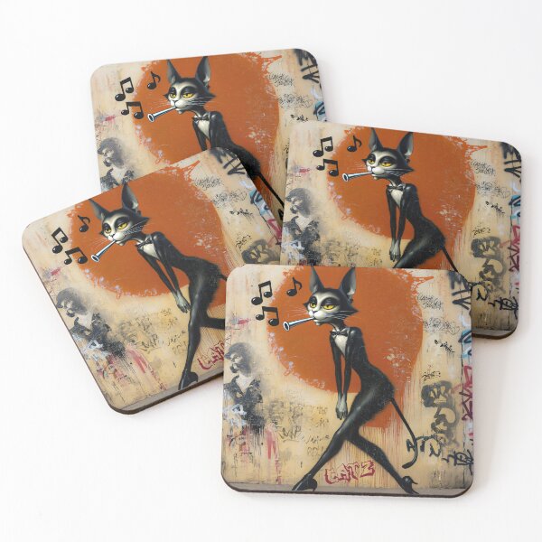 Item preview, Funky Jazz Cat 3 designed and sold by Andy Gambino Art.