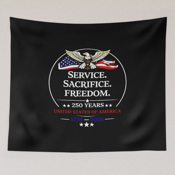 Item preview, Copy of USA 250th Anniversary Veterans Military 4th of July  designed and sold by gear-posters.