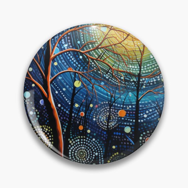 Item preview, Aboriginal Inspired Art - Daintree Rainforest Location Inspired designed and sold by GrinGalore.