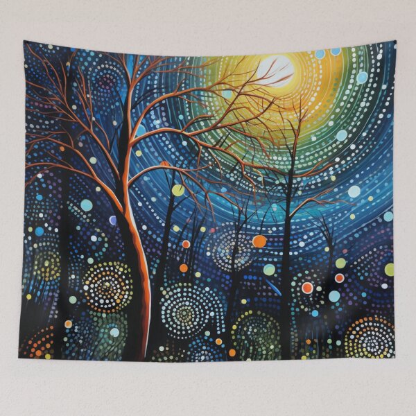 Item preview, Aboriginal Inspired Art - Daintree Rainforest Location Inspired designed and sold by GrinGalore.