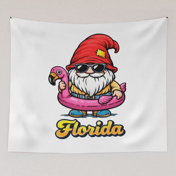 Item preview, Florida Gnome Summer Vibes designed and sold by Moriarty's Digital Visions.