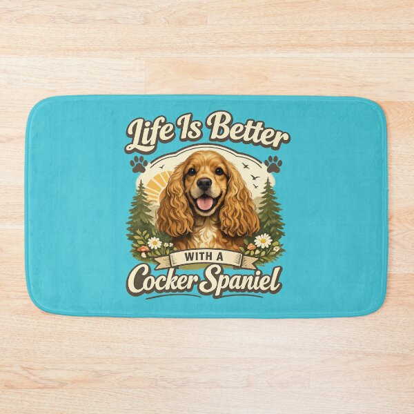 Item preview, Life Is Better With A Loyal Cocker Spaniel designed and sold by Tender Flower Clothing.