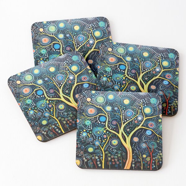 Item preview, Aboriginal Inspired Art - In The Daintree Rainforest designed and sold by GrinGalore.