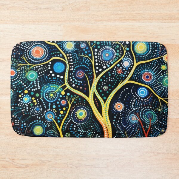 Item preview, Aboriginal Inspired Art - In The Daintree Rainforest designed and sold by GrinGalore.
