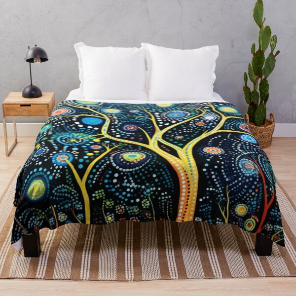 Item preview, Aboriginal Inspired Art - In The Daintree Rainforest designed and sold by GrinGalore.