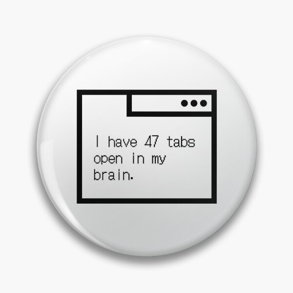 Item preview, Relatable Chaos Browser Tab Aesthetic Print designed and sold by theoddcreative.